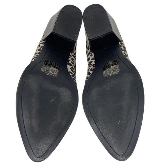 Dolce Vita Heels Bootie Shoes Cheetah Print Tan Black Size 7 - Picture 7 of 15